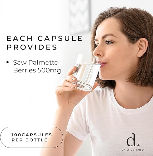 Miniatura 4 de Saw Palmetto Suplemento para la salud de la próstata  Crecimiento del cabello para hombres y mujeres  Apoyo para ayudar a mantener la frecuencia