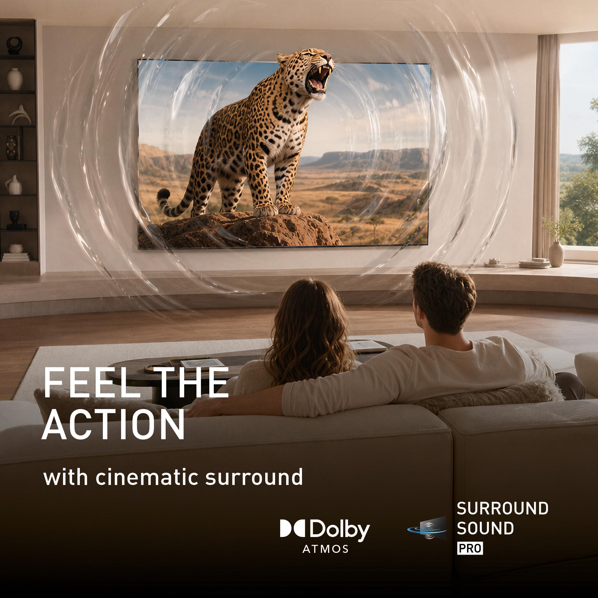 Panasonic TN-55W92C, 4K QD-Mini LED, Glare Free Ultra, Google TV, Smart TV | AI 4K Colour Engine Pro, Surround Sound Pro, Google Assistant, Game Mode Extreme 144 Hz, 55" (139cm), W92C Serie 2026