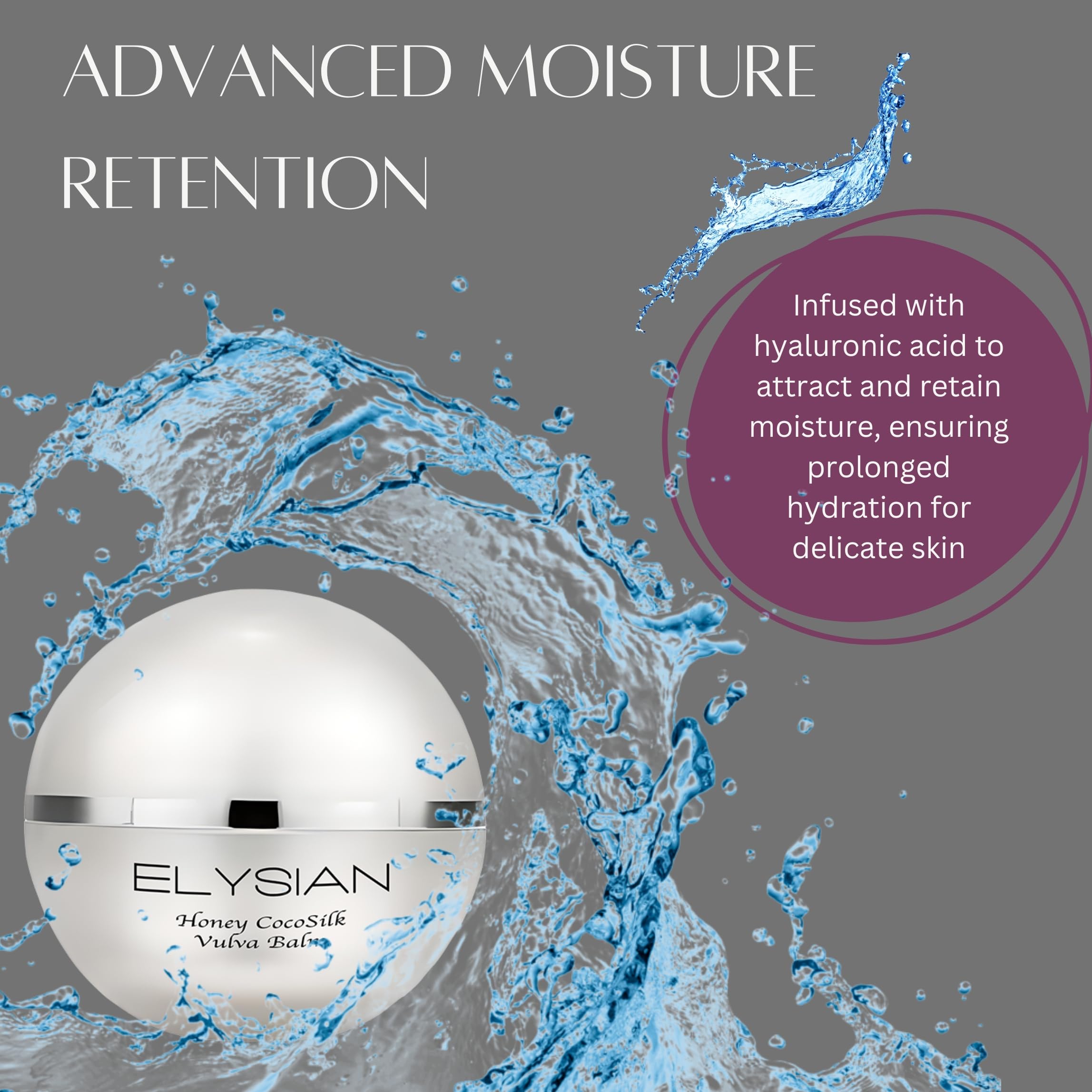 Honey CocoSilk Vulva Balm Natural Vulva Moisturizer