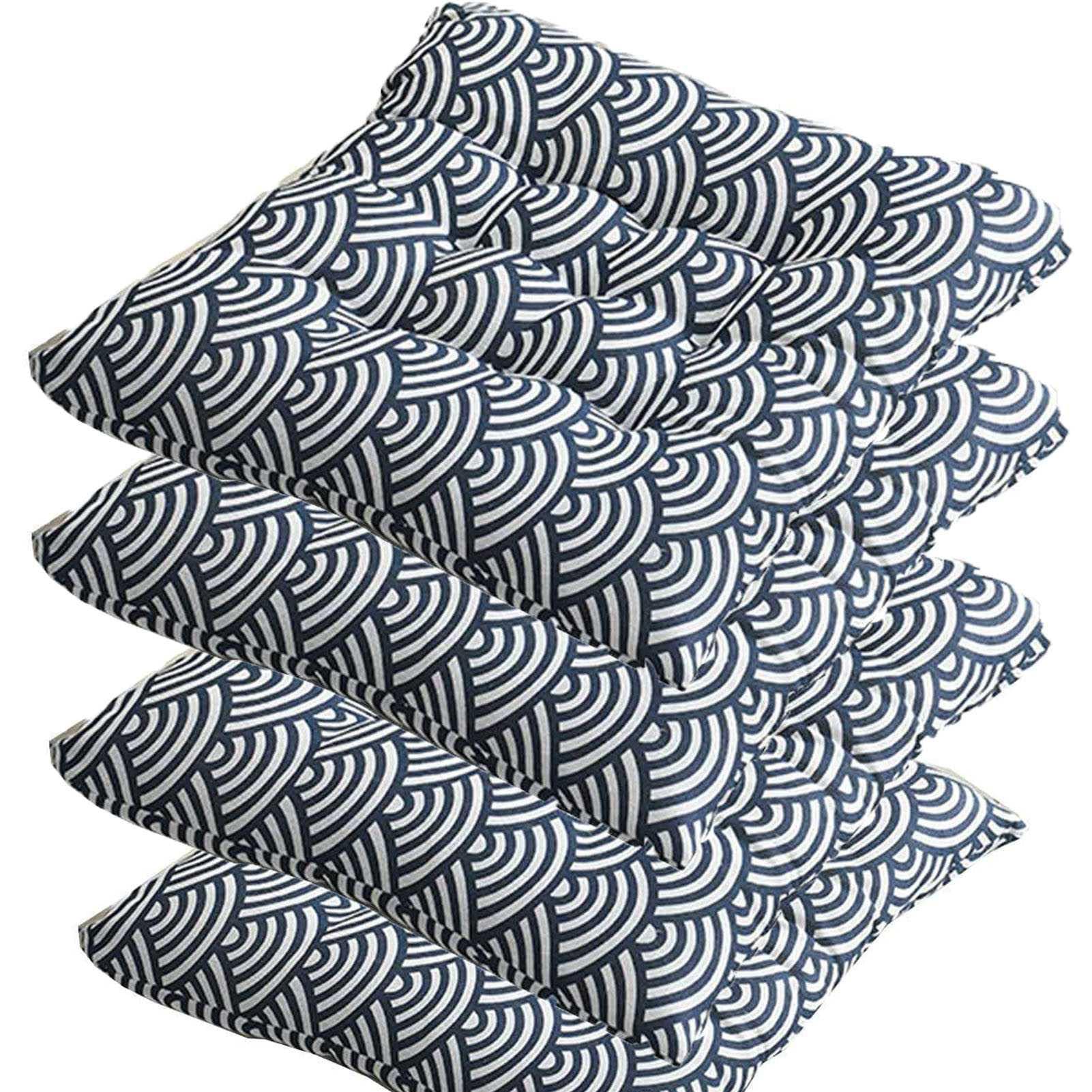 Dickes Baumwoll-Lesekissen, bequemes und Yoga-Kissen, Midi- und verdicktes Sitzkissen für Esszimmer, Küche, Terrasse, Sofa, perfekt für Entspannung