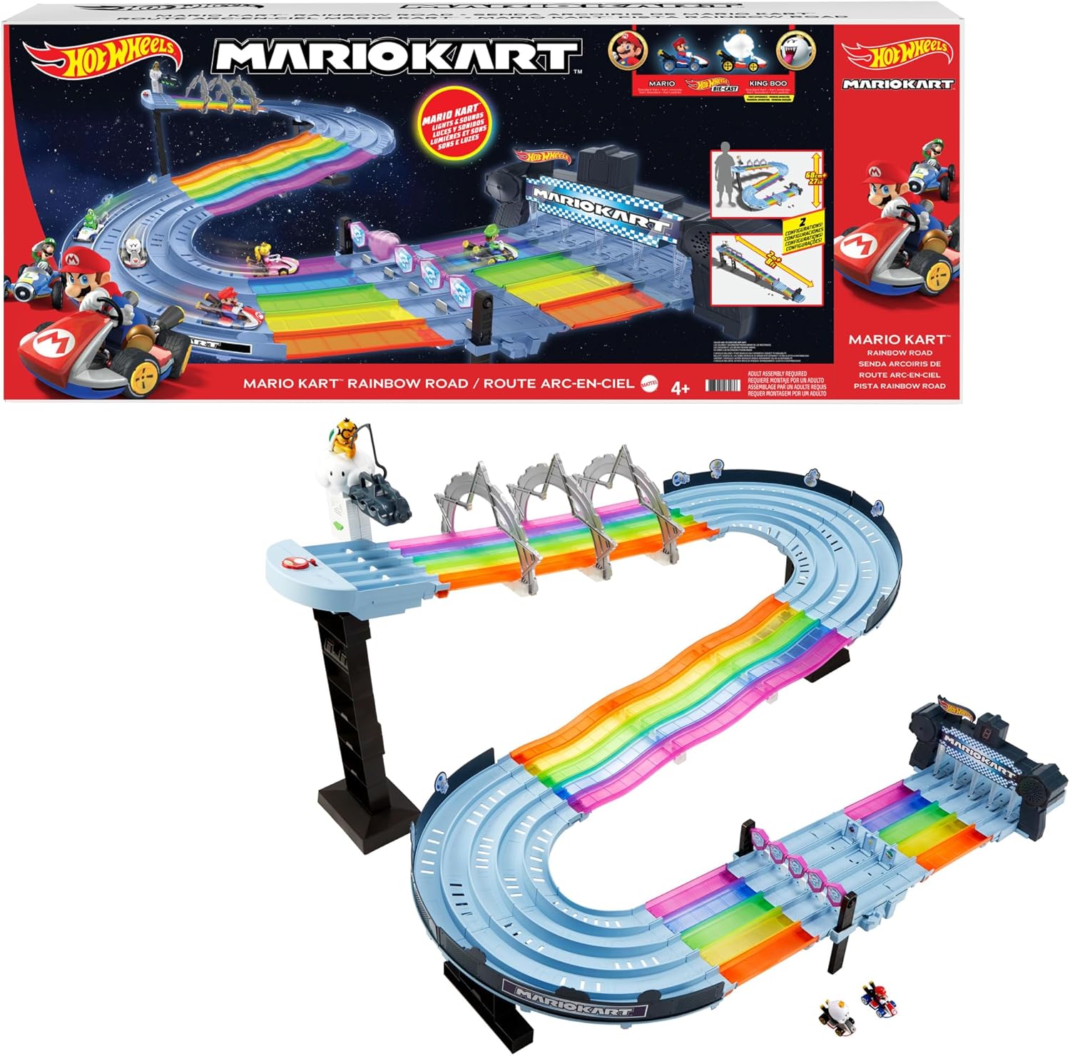 Hot Wheels Mario Kart, Senda Arcoíris