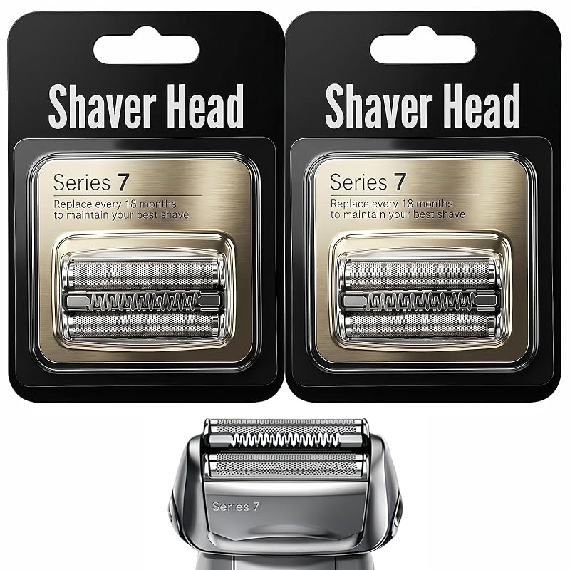 Cabeças de reposição YtotY 70S para barbeador Braun Series 7, pacote com 2