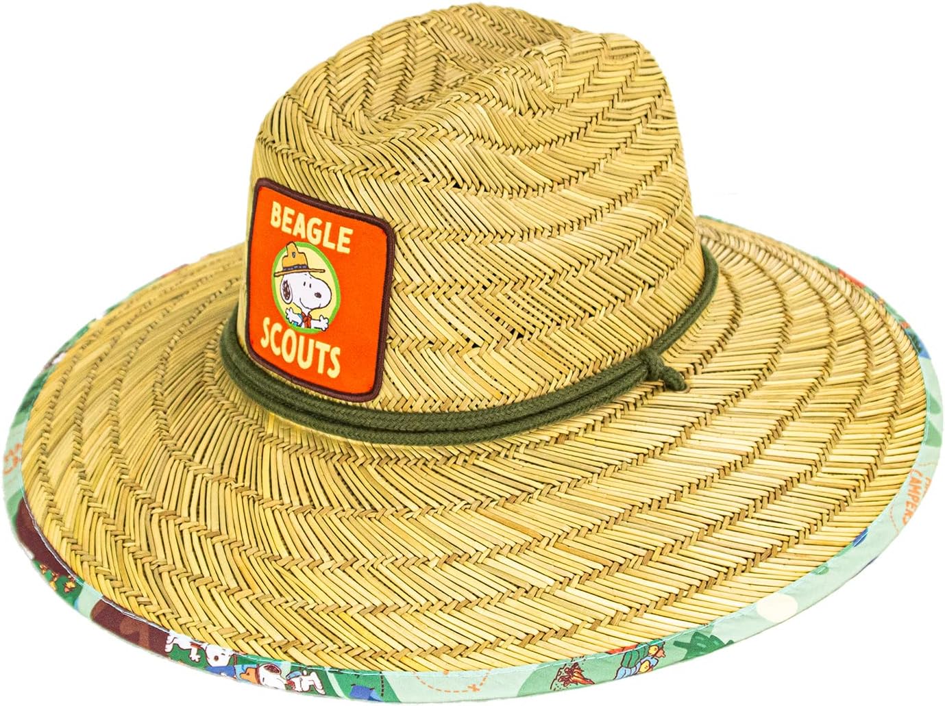 Peter Grimm Peanuts Cartoon Collection, Lifeguard Sun Protetction Straw Sun Hats