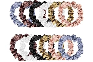 Kids' Silk Scrunchies Set