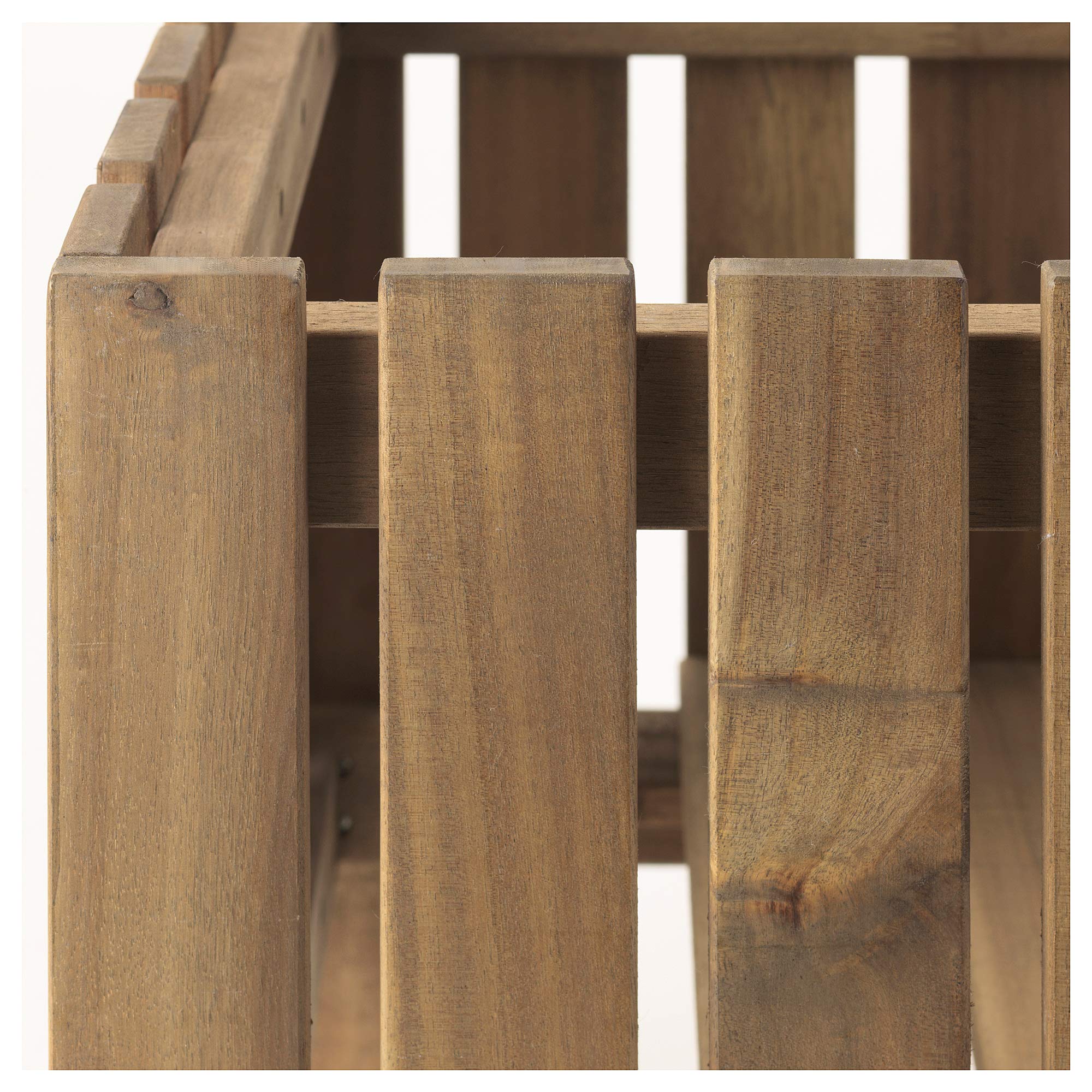 Emsa Fioriera Rustica Marrone Fumo - In Plastica Resistente, Per Interni/esterni, Con Fori Drenaggio, Made In Germany