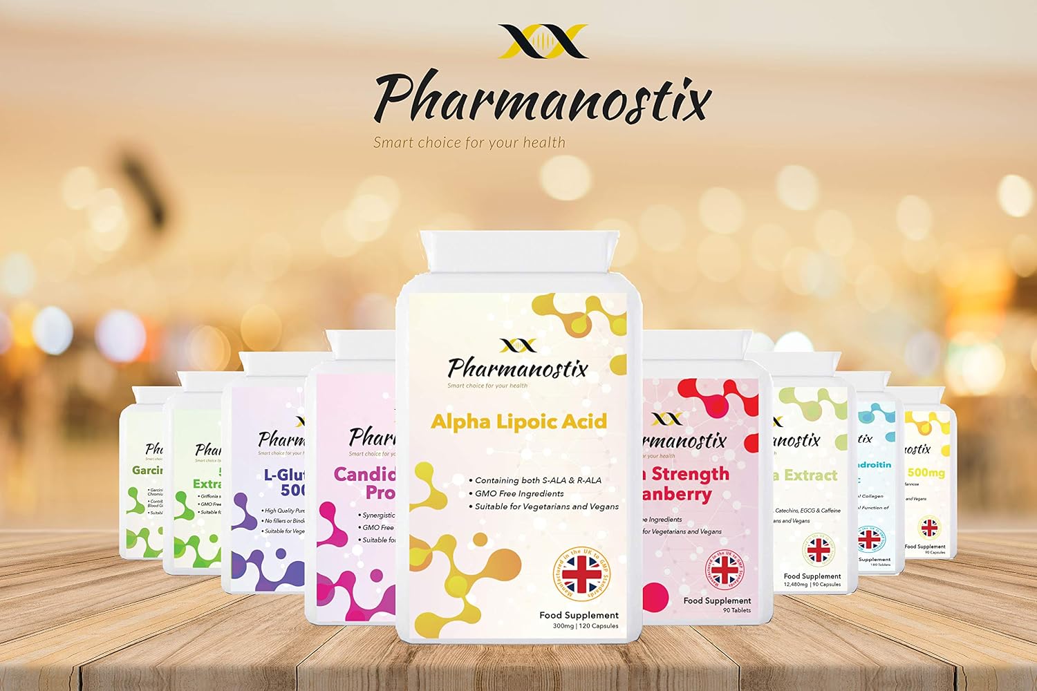Pharmanostix Alpha Lipoic Acid 600mg Per Daily Serving, Super Antioxidant ALA, 120 Vegan Capsules - Image 4