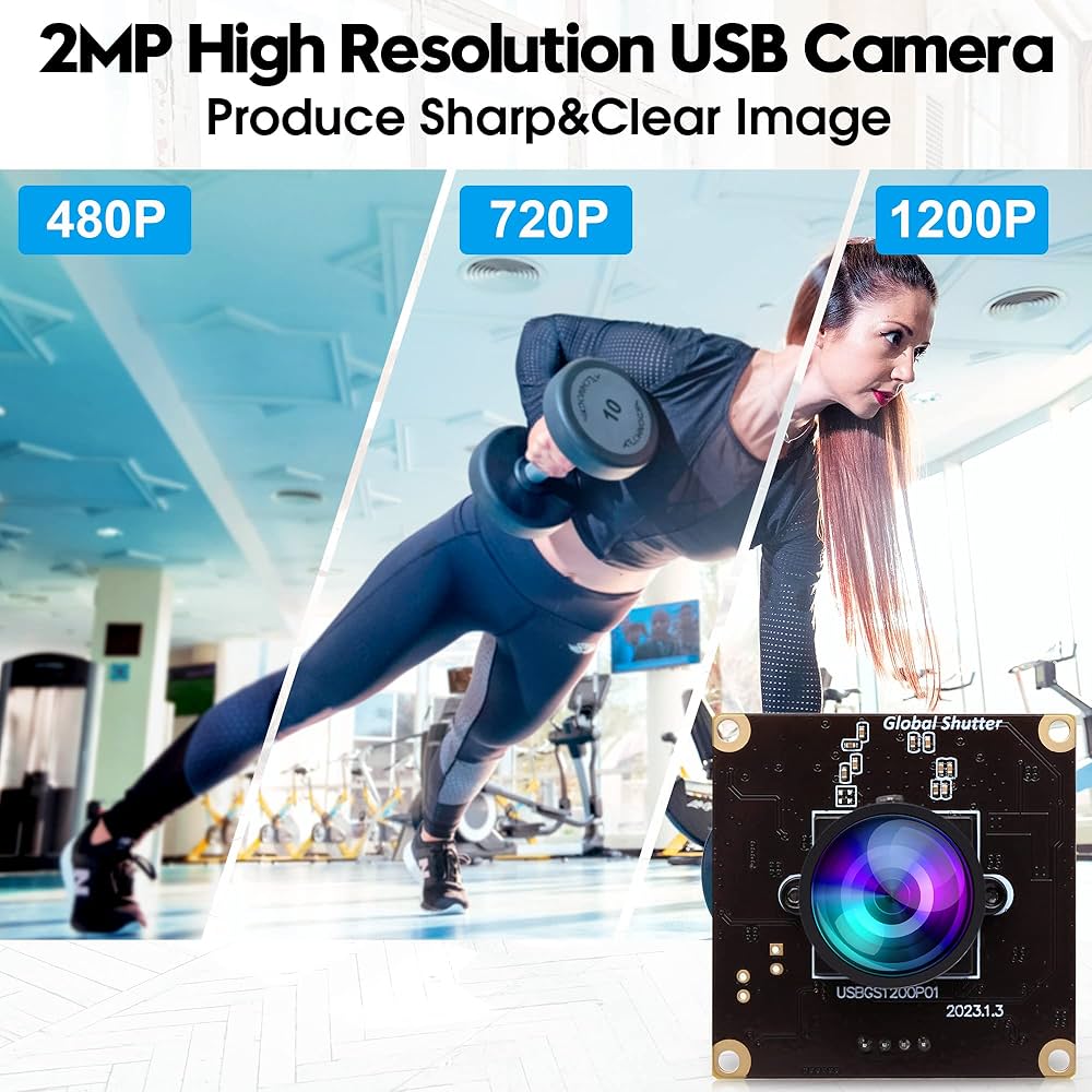 【新品・未使用】90FPS グローバルシャッター USB カメラ ELPCAM Amazon.co.jp: 90FPS グローバルシャッター USB カメラ ELPCAM