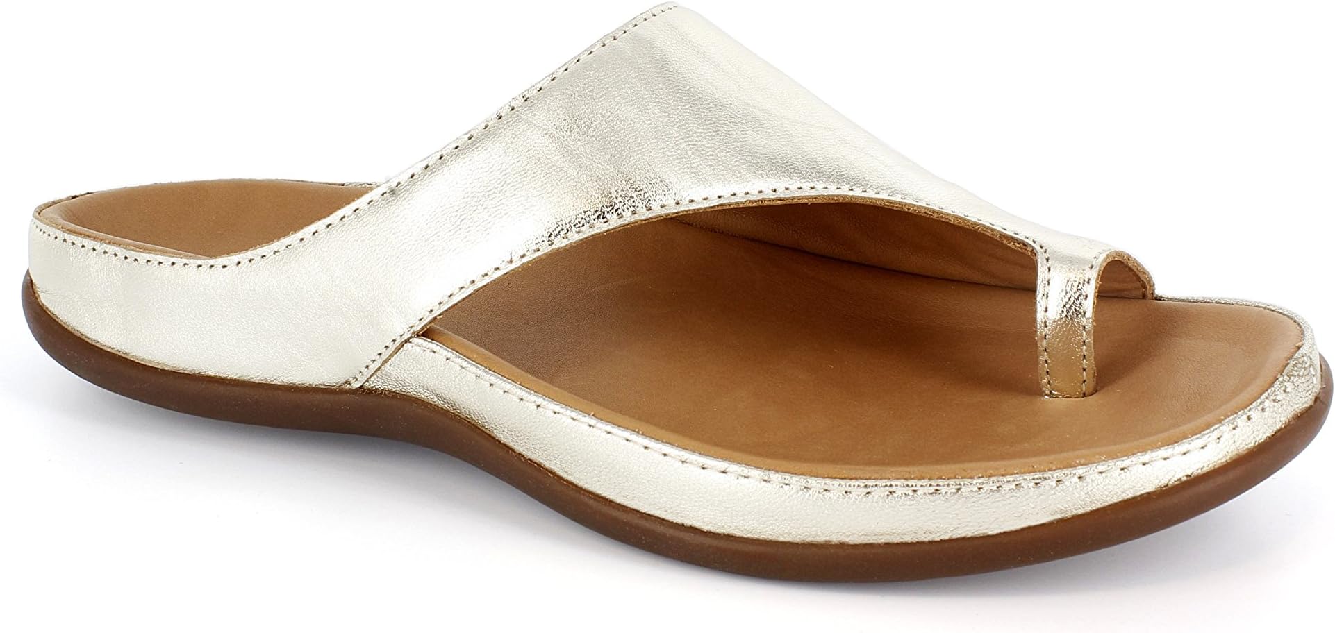 Strive Footwear Capri Pale Gold Metallic 6