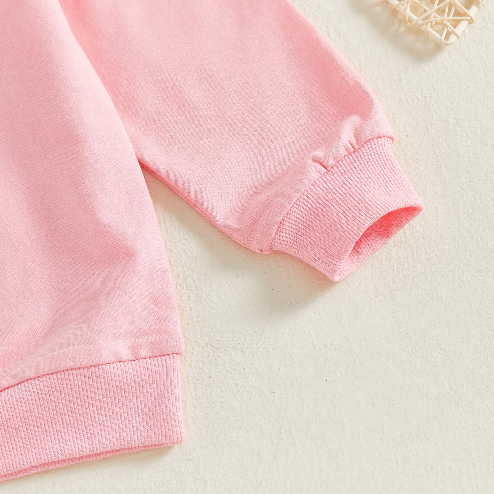 Sweat-shirt à manches longues avec nœud brodé pour petite fille, grande sœur, petite sœur, haut assorti pour bébé fille, vêtements d'automne et d'hiver