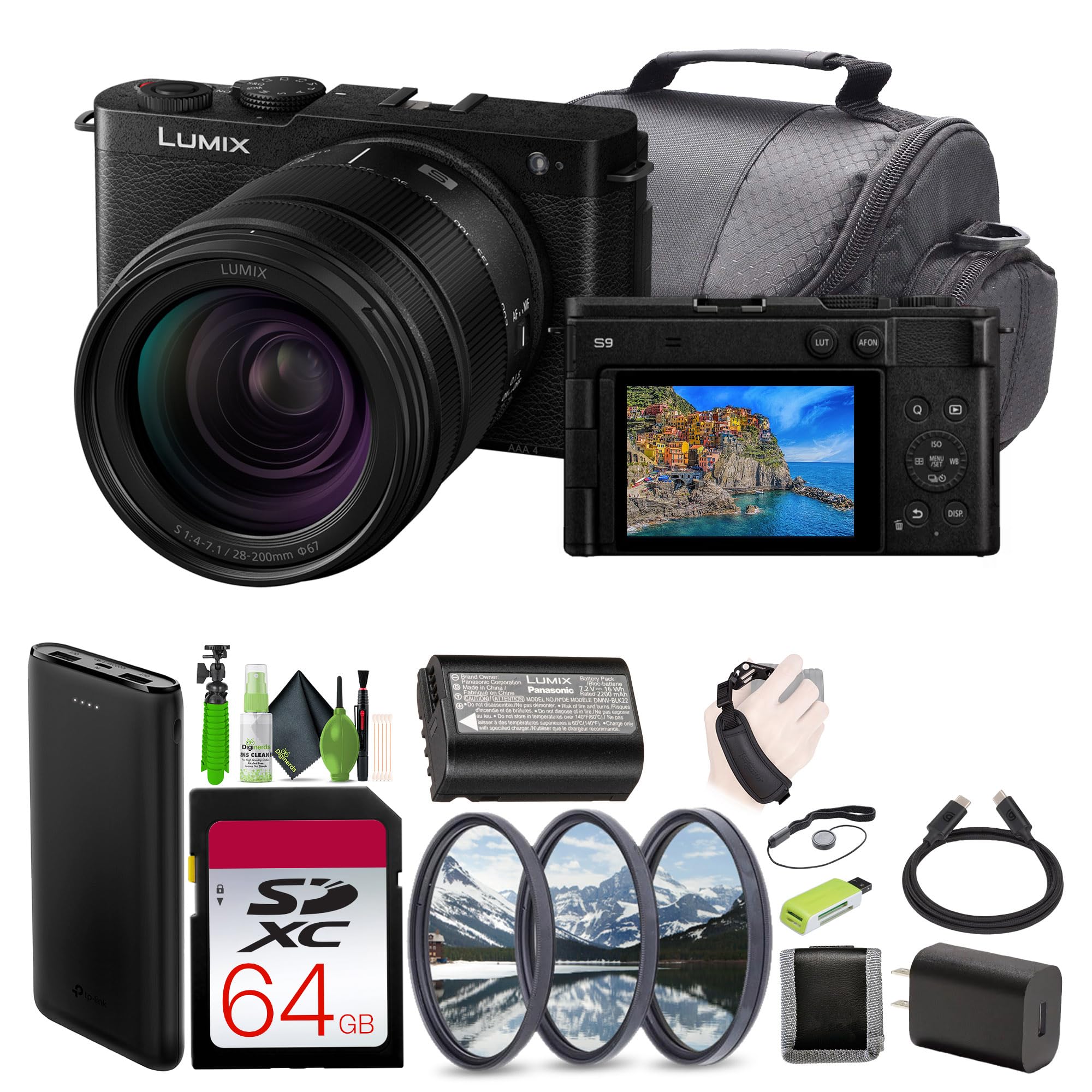 Amazon.com : Panasonic LUMIX S9 Mirrorless Full Frame Compact