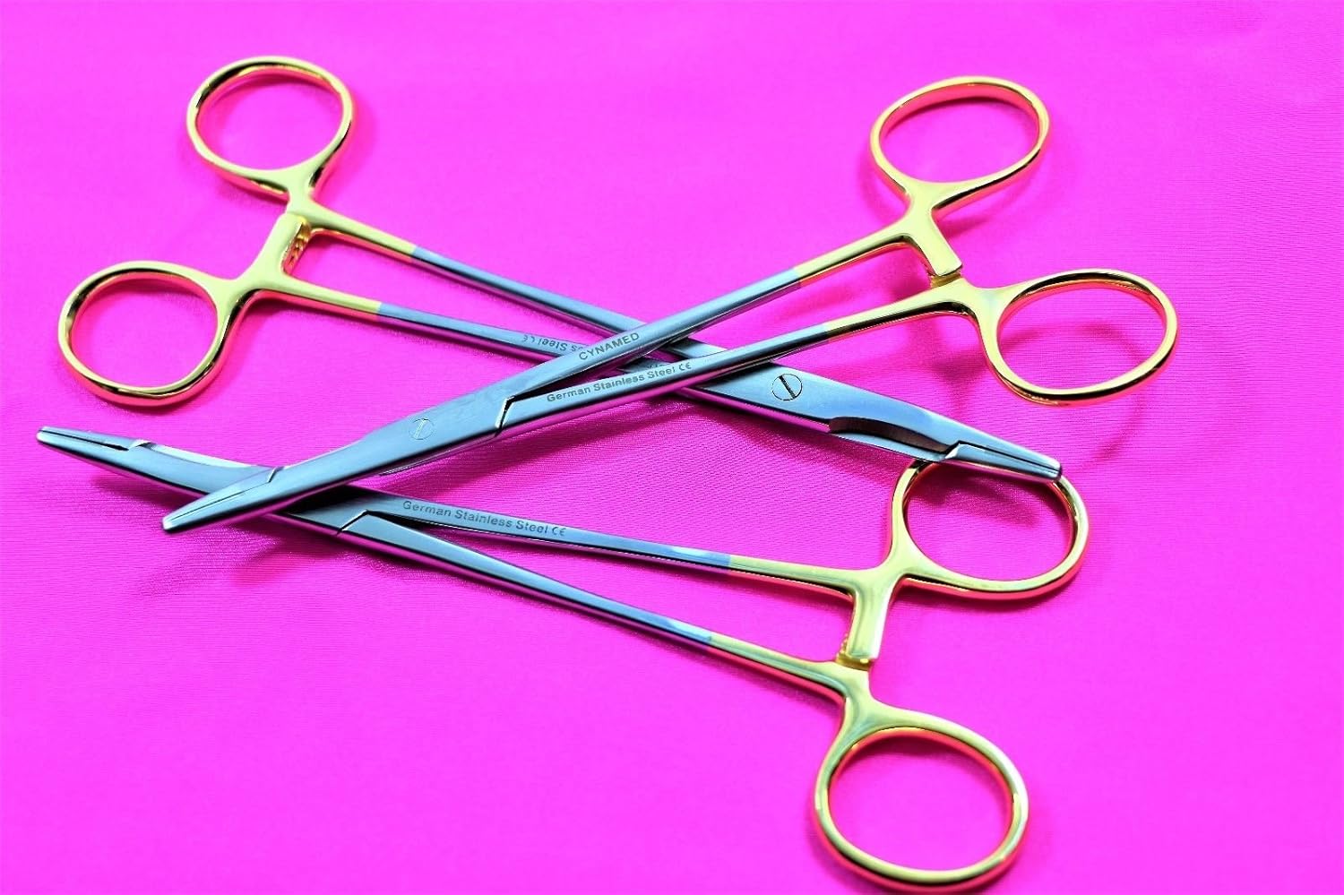 New 3 Olsen Hegar Needle Holder 6" Tungsten Carbide German Surgical Veterinary