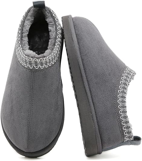 Chaussons Enfant Hiver - Peluche Douce, Semelle Antidérapante - Taille 24 à 37 EU - Fille Et Garçon