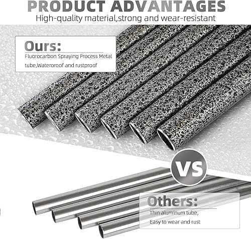 Miniatura 10 de FSVGYY Campanillas de viento para exteriores, tono profundo, grandes tonos melódicos relajantes, campanillas de viento para exteriores, campanillas