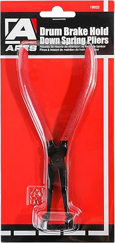 Miniatura 7 de ARES 18022 - Alicates de resorte de retención de freno de tambor - Diseño de cabeza integral de alta resistencia - Cuello curvado para un fácil