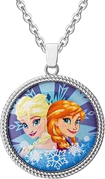 完全未使用】Disney Frozen II プラチナネックレス 限定品 完全未使用