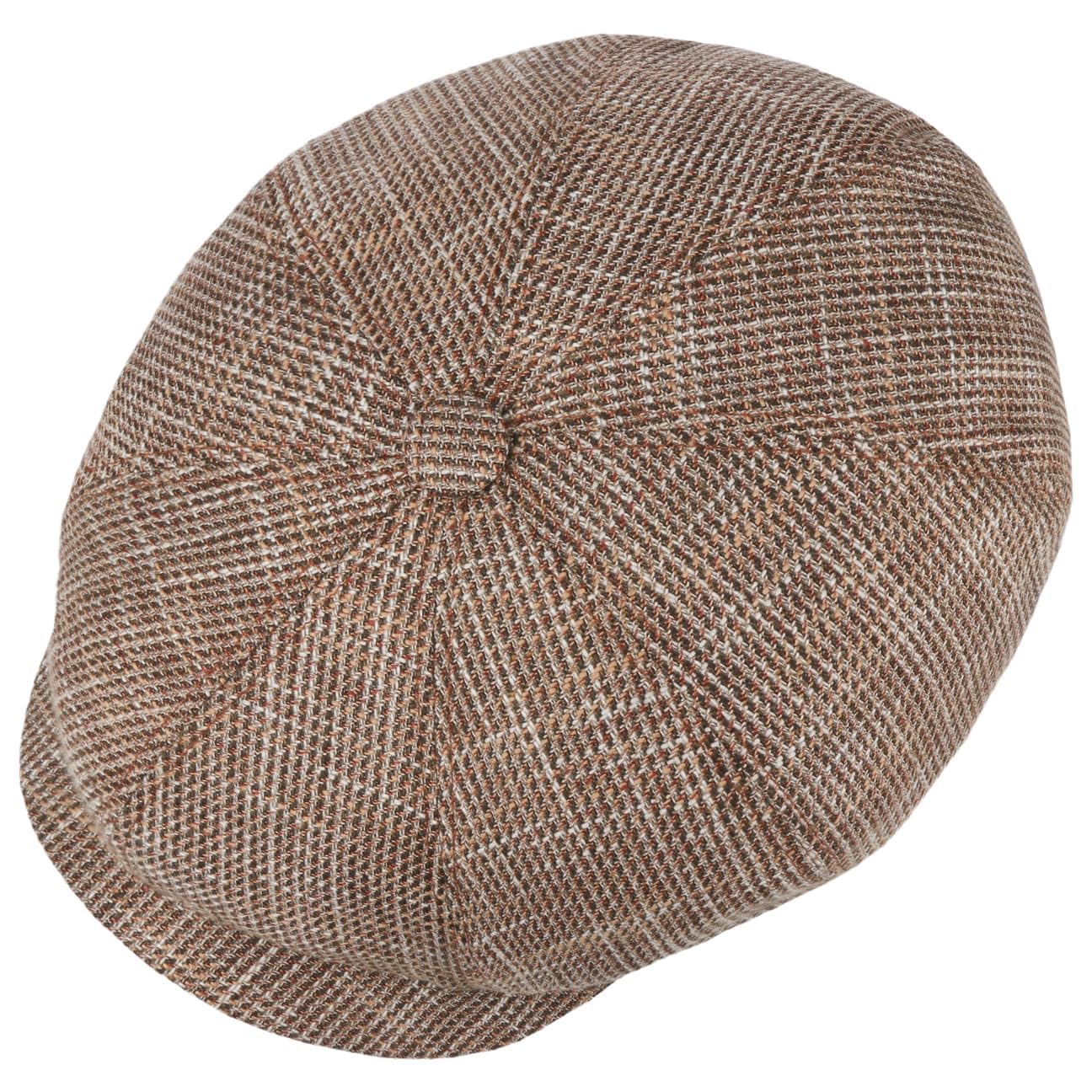 LIERYS Namarra 8 Panel Flatcap Schirmmütze Made in EU Damen Herren