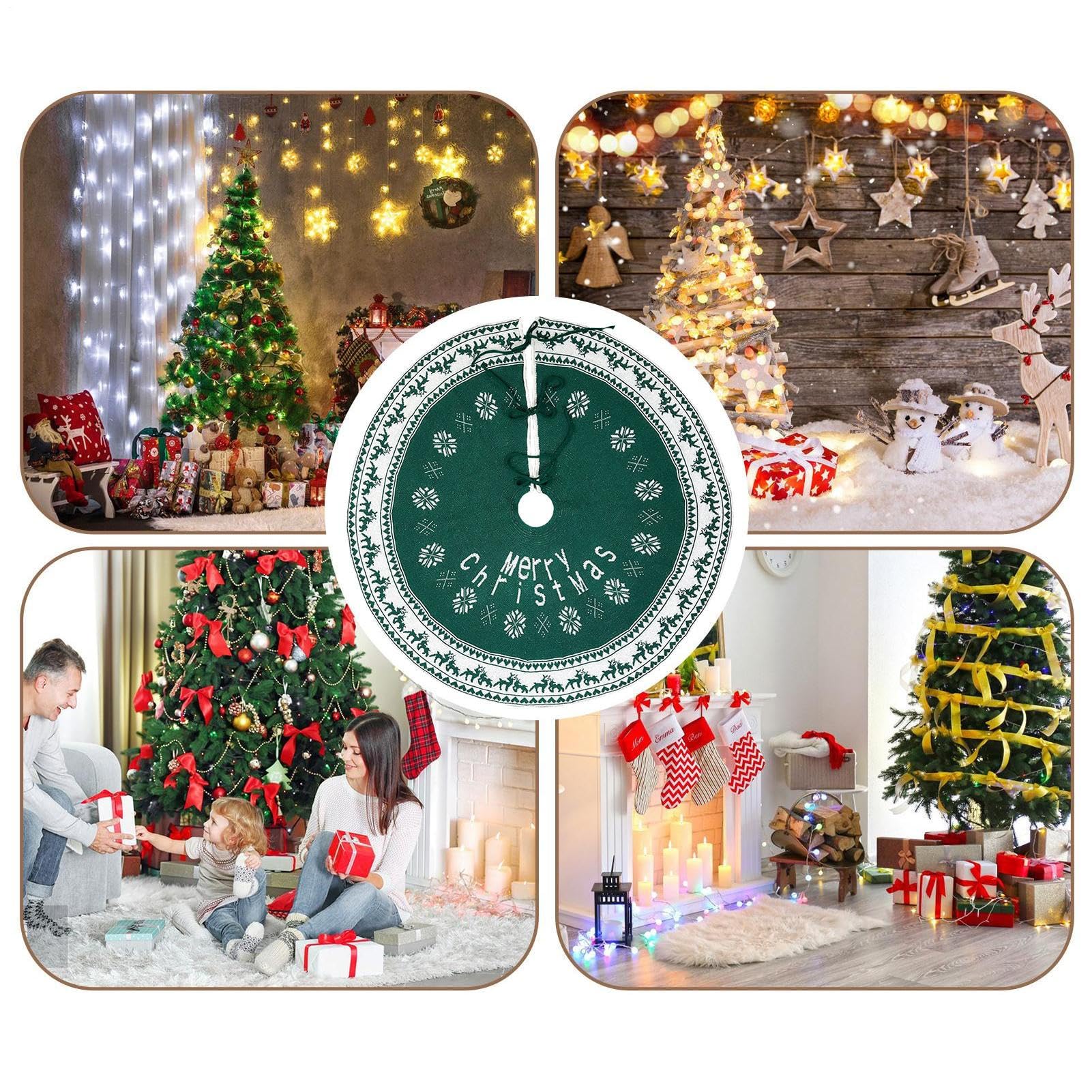 Gonna Per Albero Di Natale Tappeto Decorativo per il Buon Natale