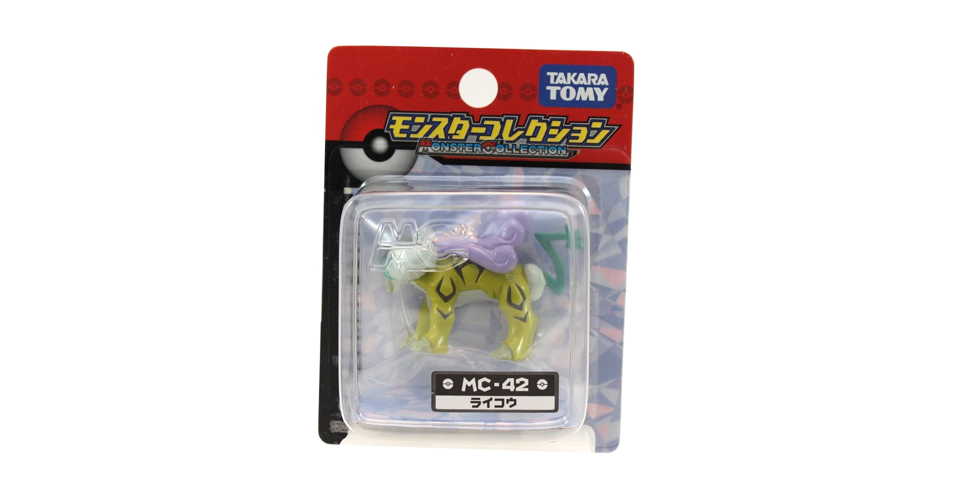 【未開封品】ポケモン　モンコレ　初期　ライコウ　243 ポケモン モンコレ モンスターコレクション 243 ライコウ｜Yahoo