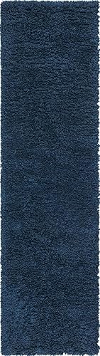 Miniatura 2 de Rugs.com - Alfombra de área lisa de 10 pies, alfombra de pasillo, color cobalto, perfecta para pasillos, entradas, colección Infinity