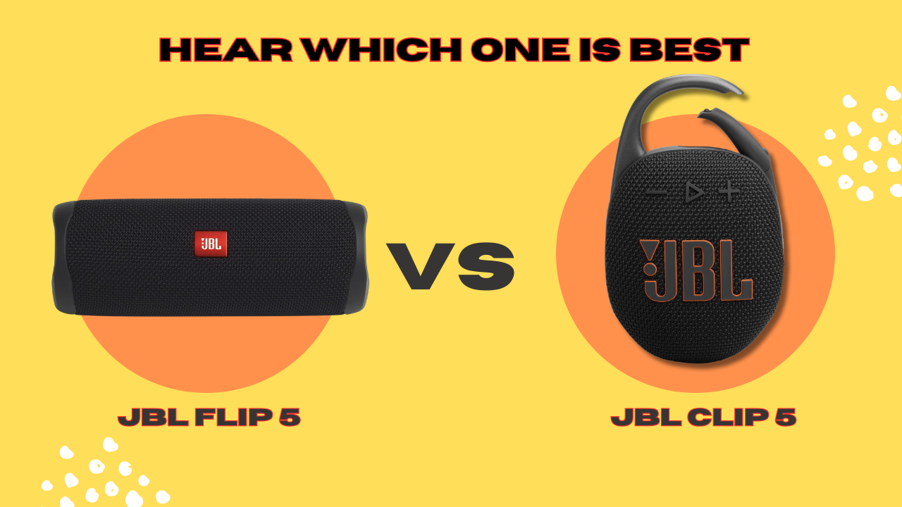 Watch JBL CLIP 5 vs JBL FLIP 5! Watch NOW to hear them both! on