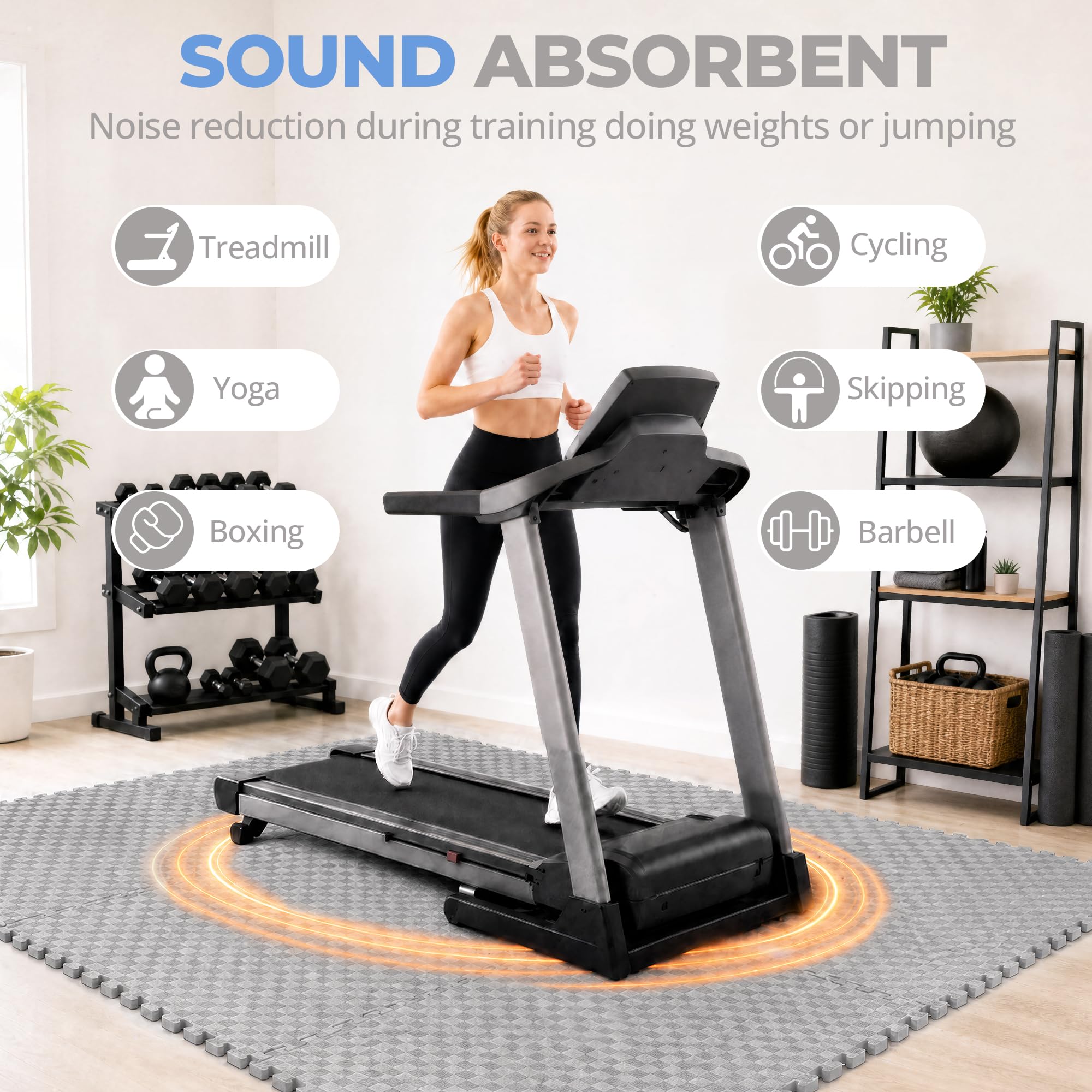HulkFit Puzzle Gym Mat - Protect Your Floors! -6 HulkFit Puzzle Gym Mat - Protect Your Floors! -6