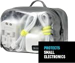 Nite IZE Runoff Waterproof Packing Cubes, IP67 Waterproof Travel Bag, Dry Bag with Compression, Charcoal