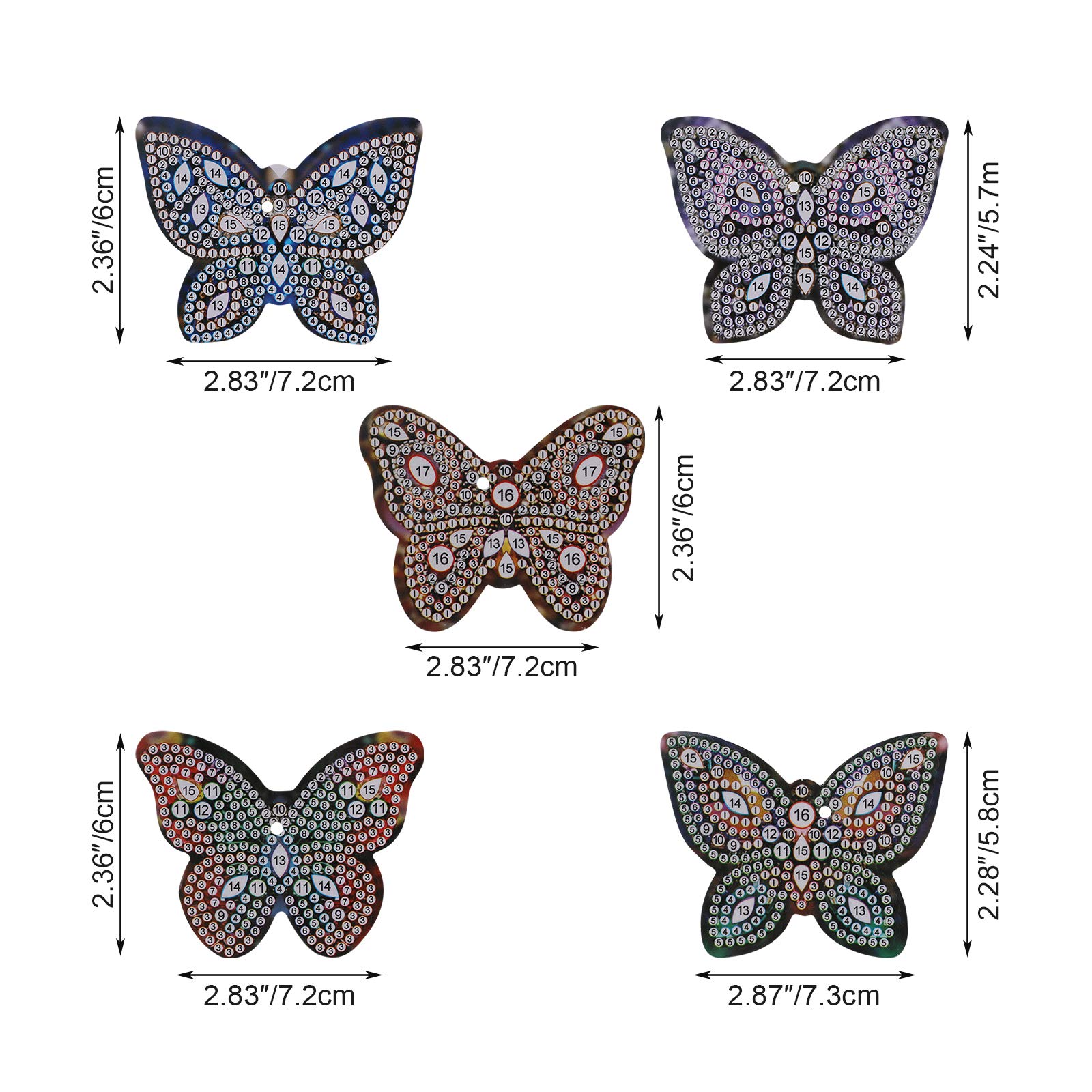 Speciale Vormige Diamant Schilderij Vlinder Pauw U... - Vicedeal