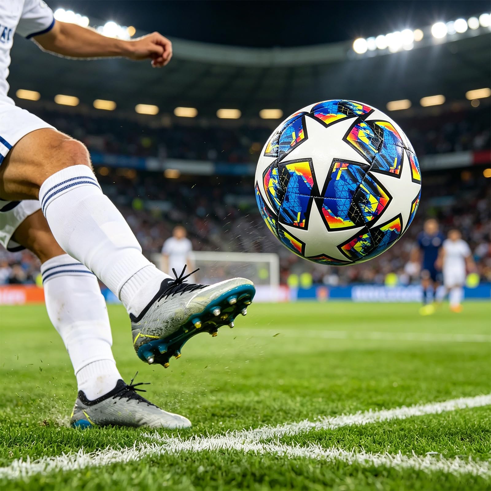 BORDEAG Ballon De Foot: Ballon De Football, Ballons Foot Taille 5, Ballon De Football Incurvé avec avec Pompe De Ballon, Aiguilles, Sac en Filet Our Fan De Football, Entraîneur, Papa, Anniversaire