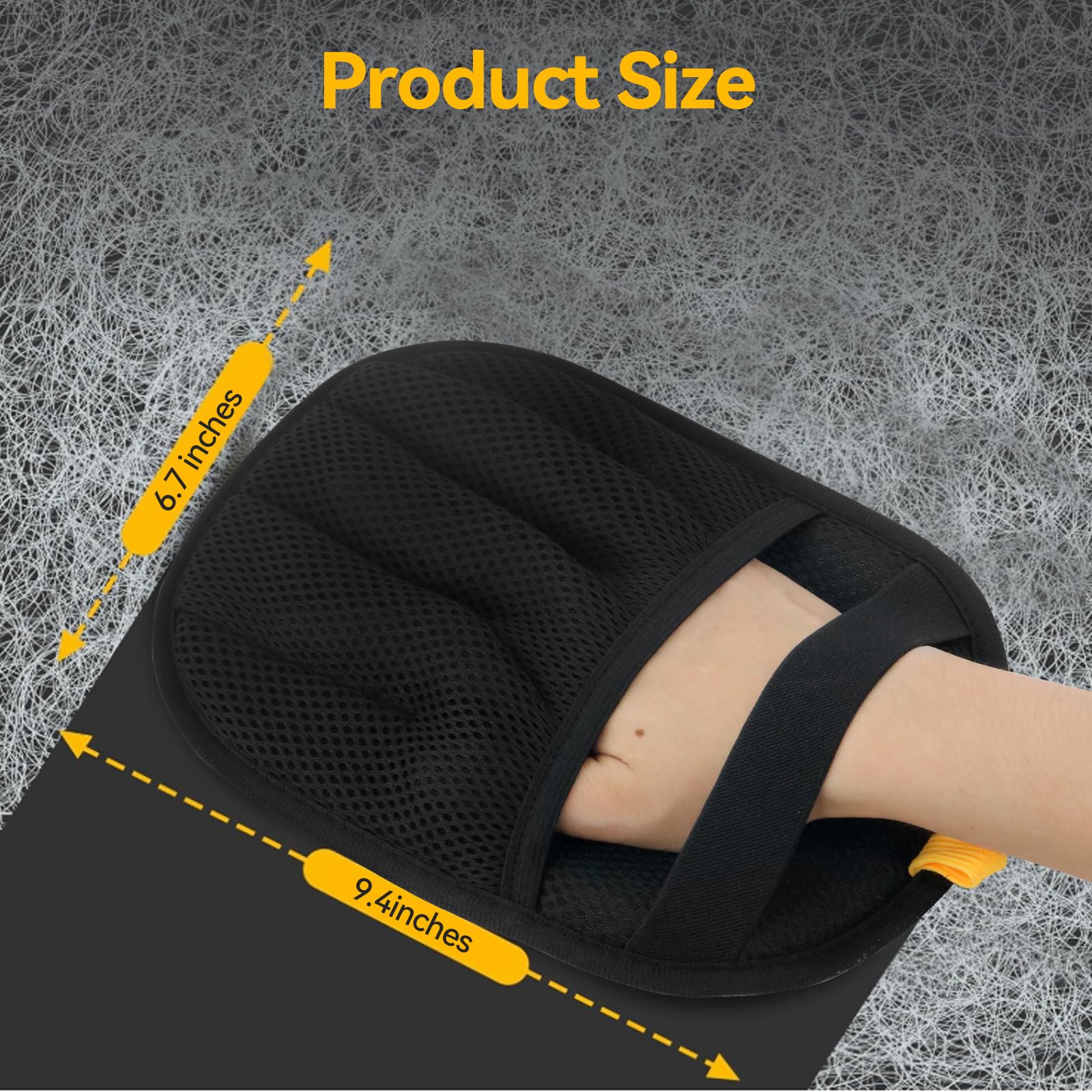 Gants D'épilation électrostatiques Zayin : Lot De 2, Pour Poils De Chat/chien, Réutilisables Et Lavables