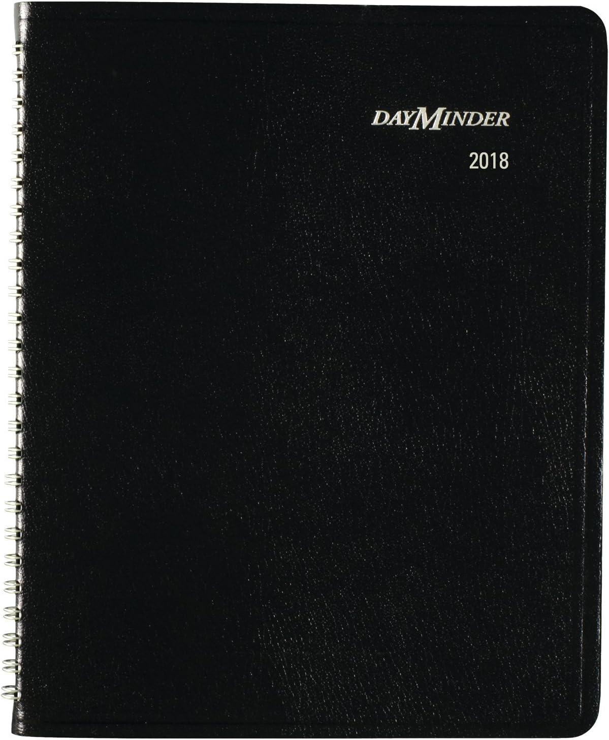 AT-A-GLANCE DayMinder Weekly Planner, January 2018 - December 2018, 6-7/8" x 8-3/4", Block Style, Black (G53500)