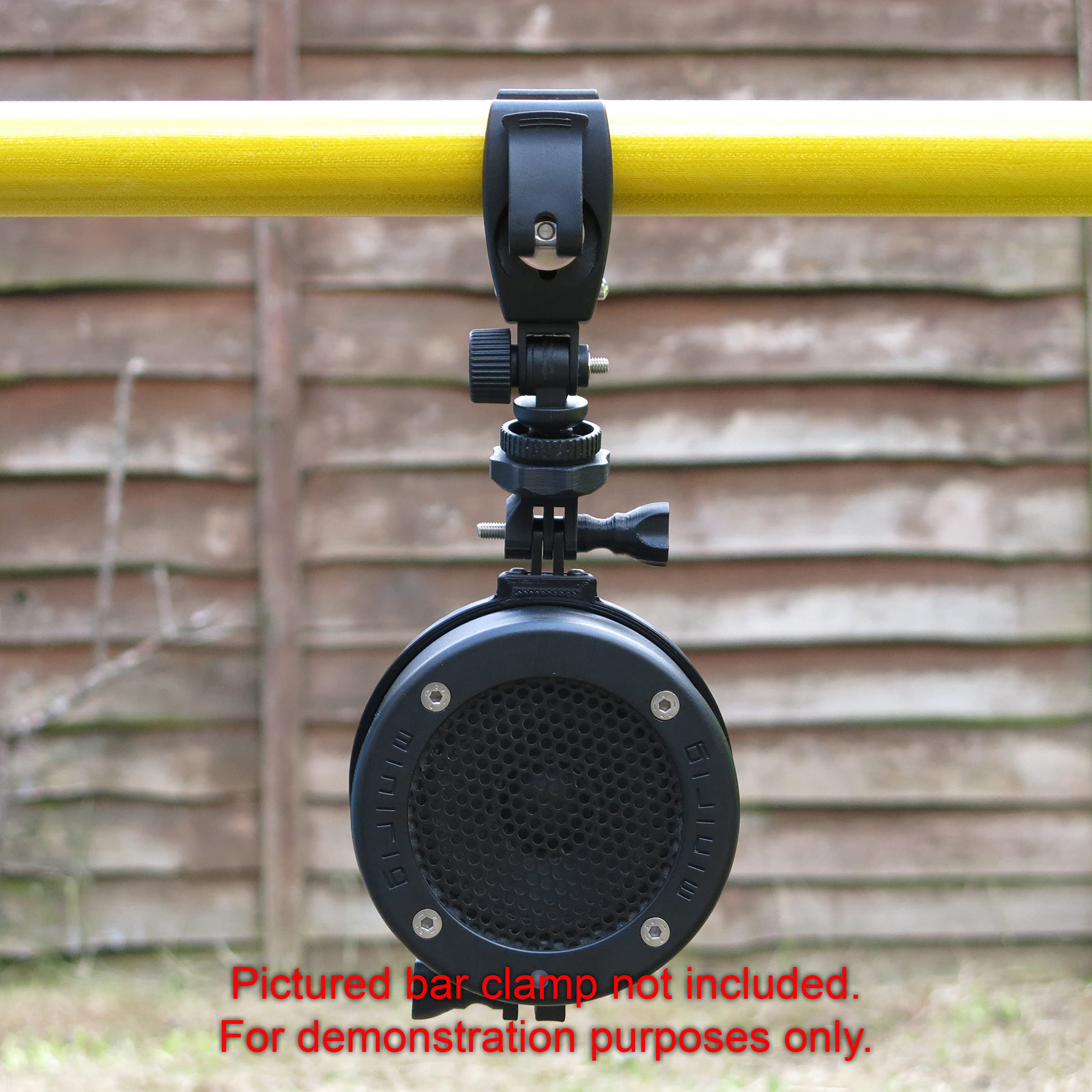 TorqueTech Universal Mount for Minirig MINI 1/2 Speaker compatible with GoPro Mounts, Black - Image 3