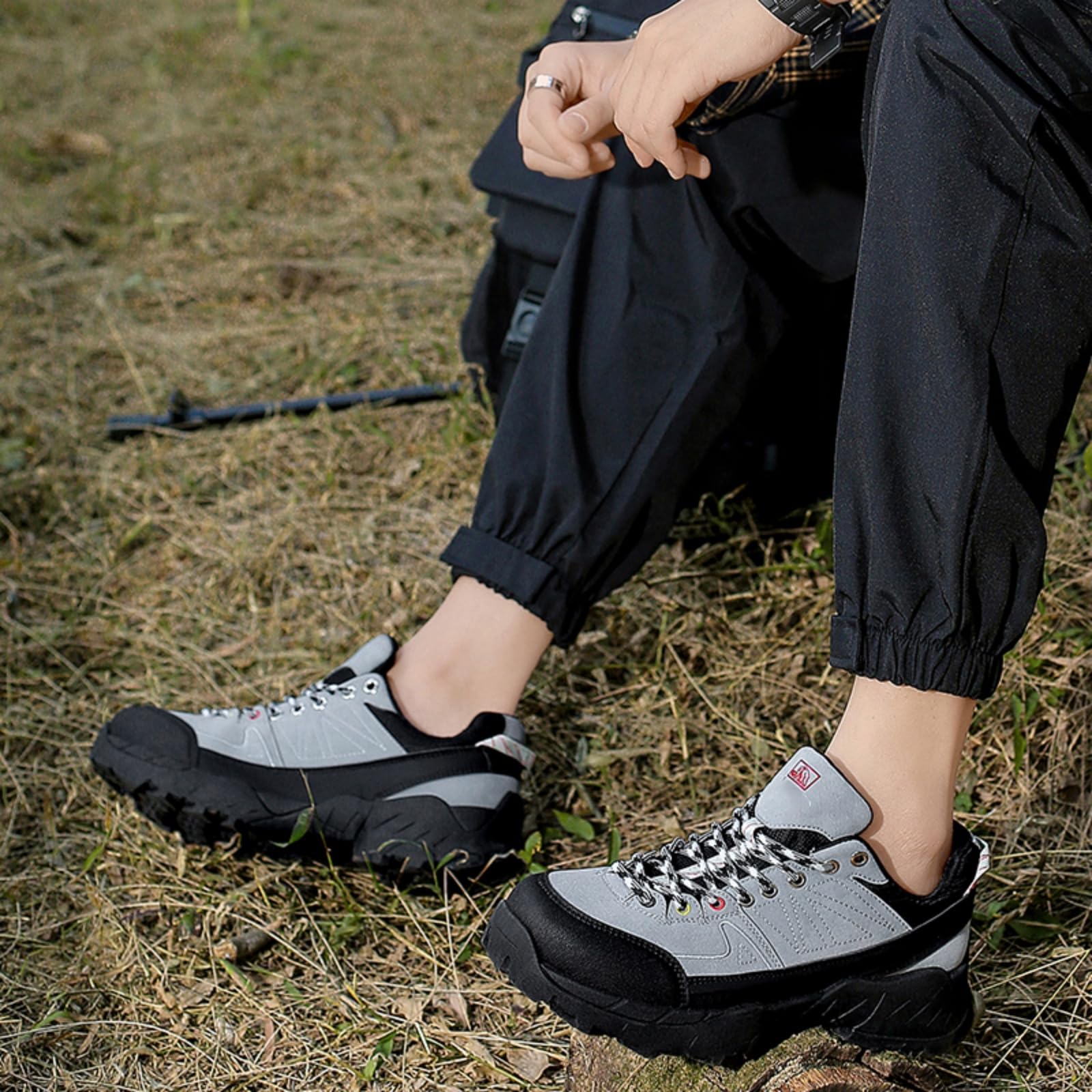 Męskie buty trekkingowe platformie wodoodporne buty trekkingowe