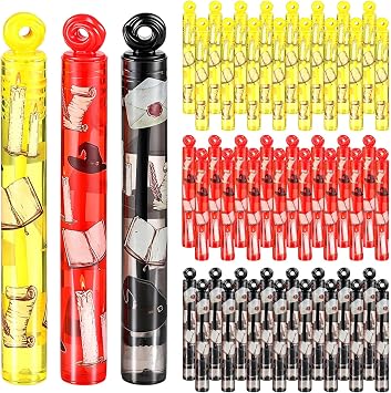 48 Pcs Magical Wizard Party Favors Mini Bubble Wands