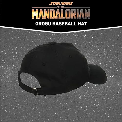 Miniatura 3 de Star Wars The Mandalorian The Child - Gorra de béisbol ajustable de algodón, gorra para papá Grogu