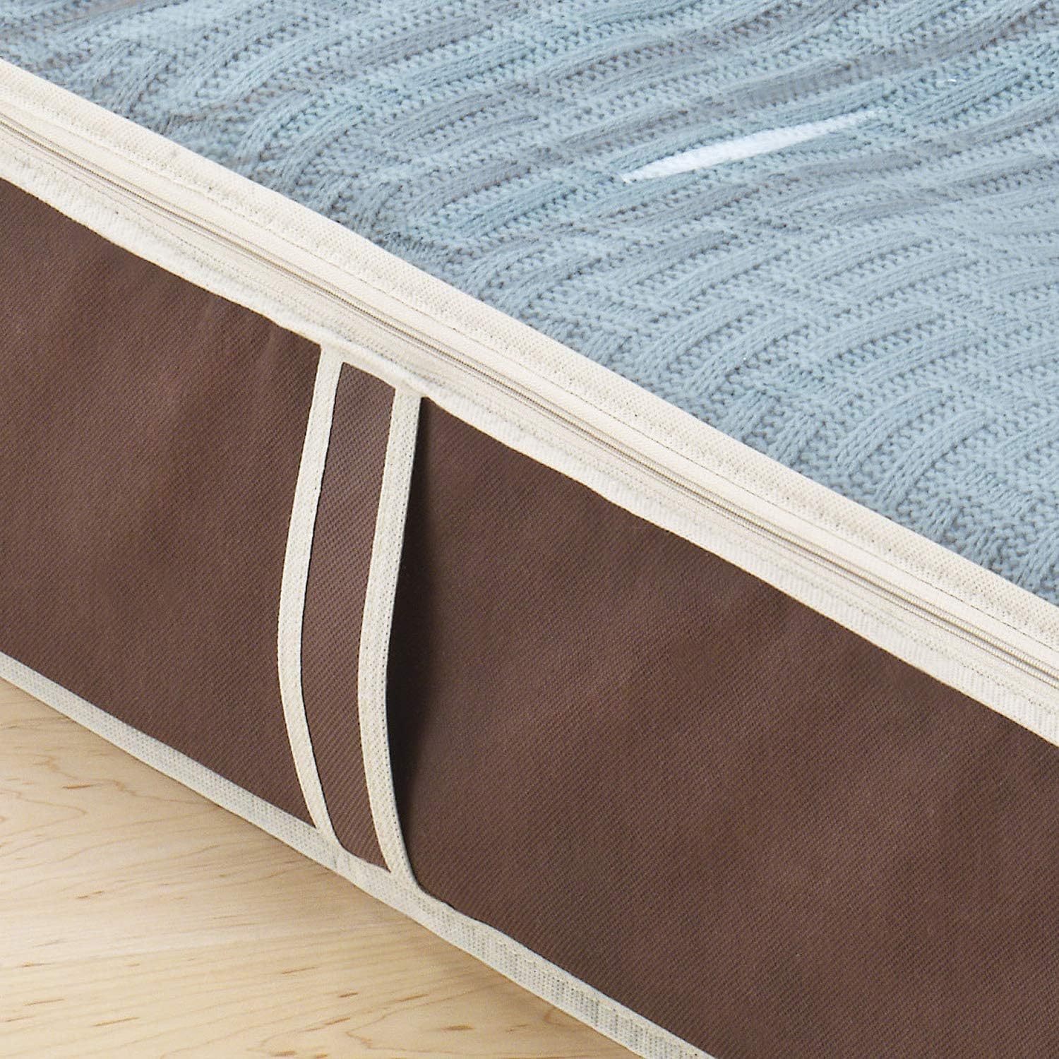 Zippered Underbed Bags Java Pieces