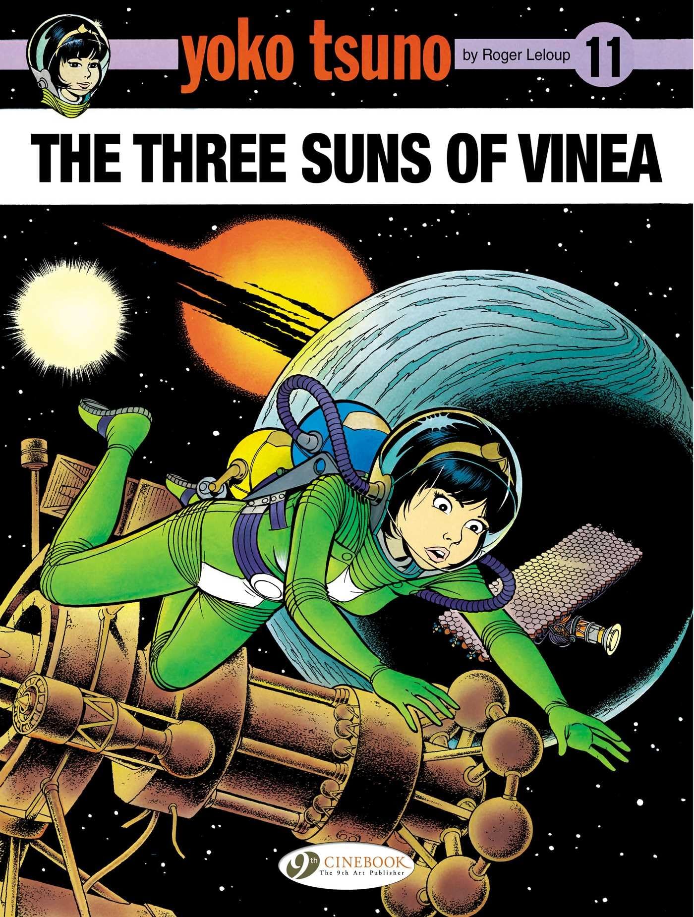 Yoko Tsuno Vol. 11: The Three Suns of Vinea: Volume 11