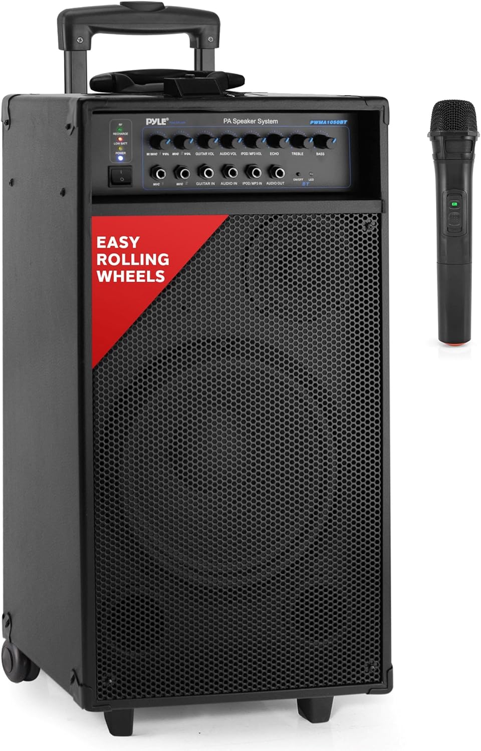 Pyle Outdoor Portable Wireless Bluetooth PA Loud speaker Stereo