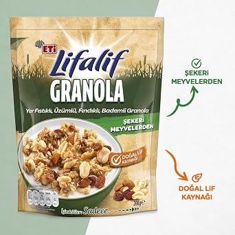 Eti Lifalif Yer Fıstıklı Granola 200 g