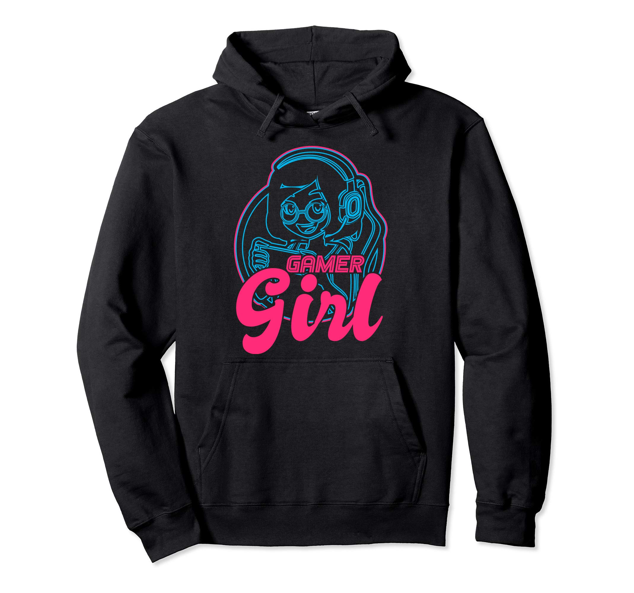 Gamer Girl Video Gaming Pullover Hoodie
