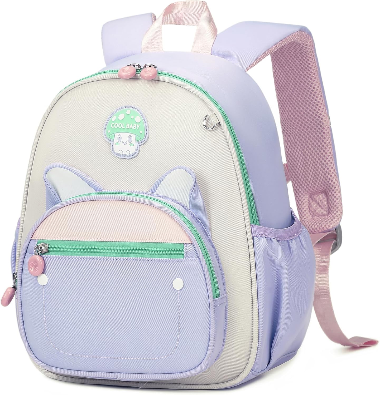 I IHAYNER Preschool Backpack for Girls Boys 2-6 Gift Kindergarten Cute Toddler Backpack Mini Animal Cartoon Schoolbag for Kid