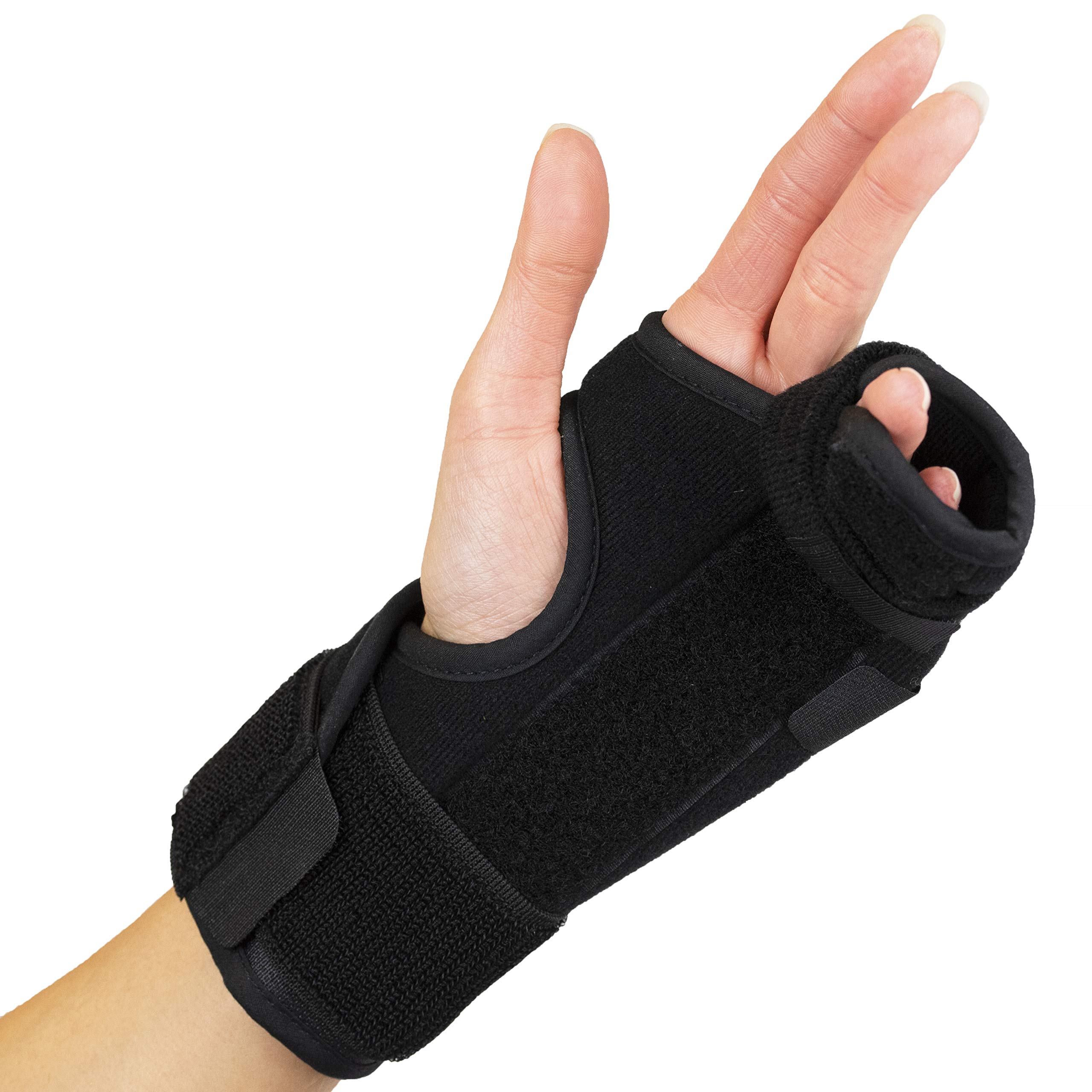 Night Wrist Sleep Support Brace Fits Both Hands Cushioned to Help