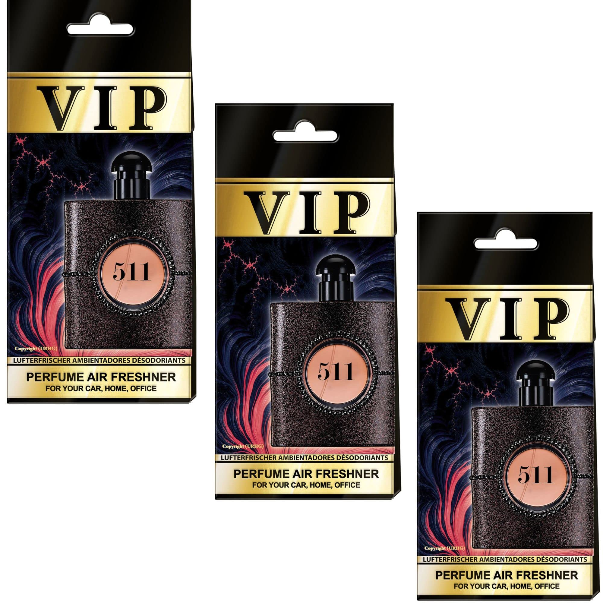 Profumi Per Auto VIP Confezione Da 5 - Deodoranti A Lunga Durata Per Auto, Casa E Ufficio, Fragranze Di Lusso - Foto 6