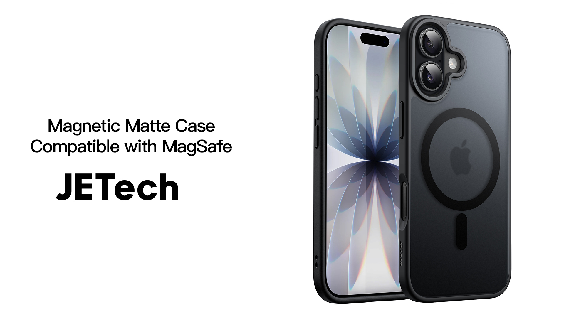 Amazon.co.jp: JETech iPhone 17用 マグネットマットケース (ブラック