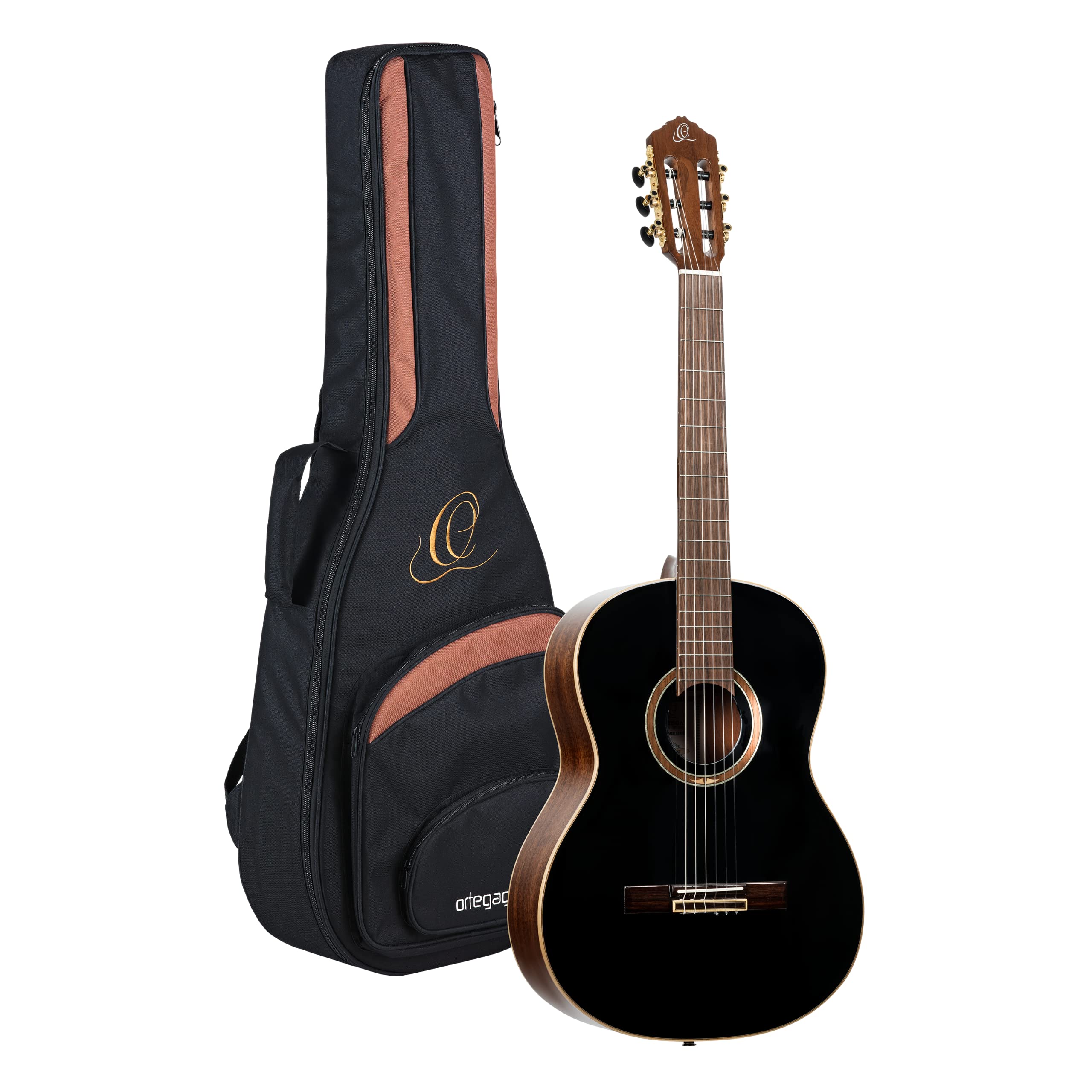 Ortega Guitars Negro Nylon 6-Str. Guitar Ortega