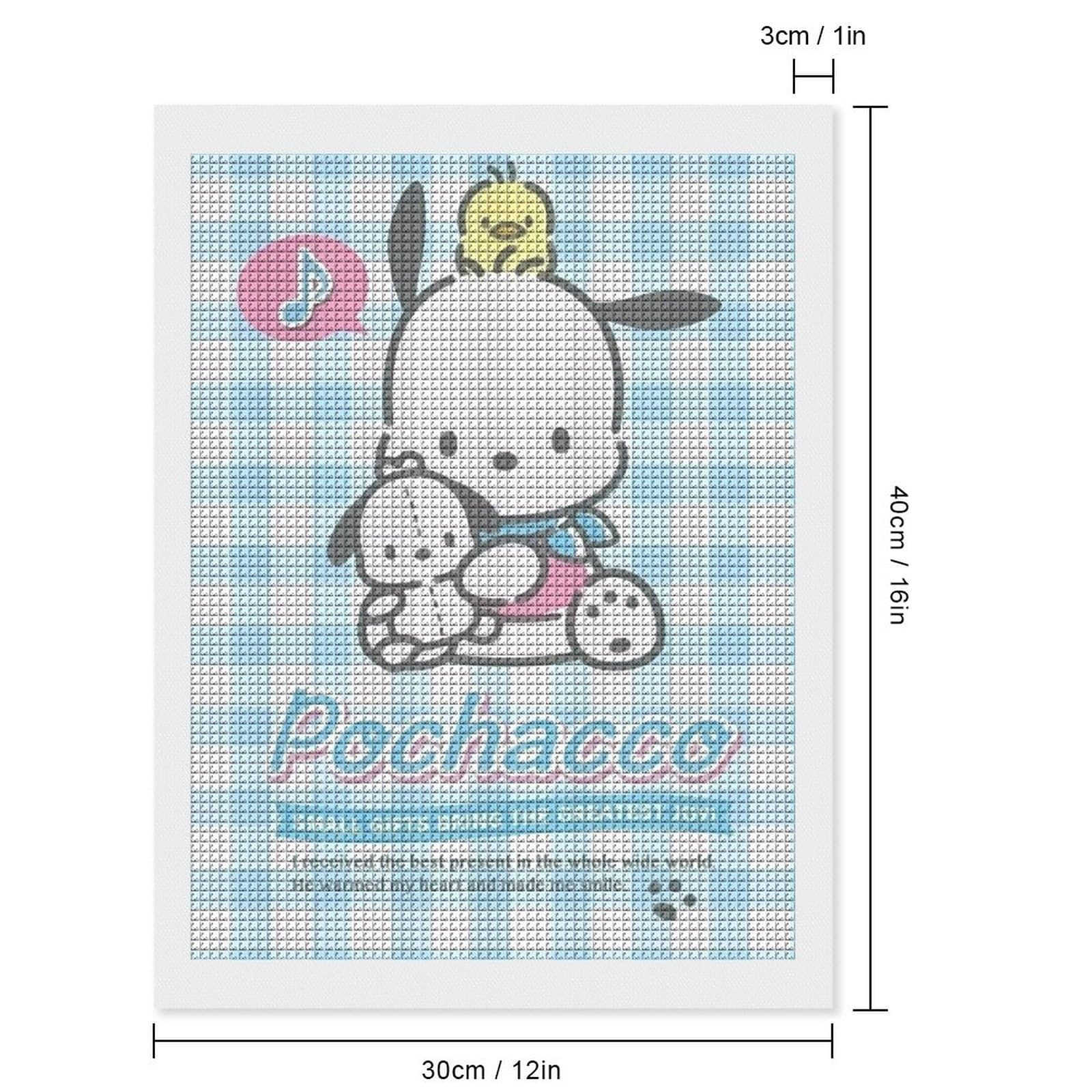 Amazon.co.jp: ポチャッコ ダイヤモンドアート 四角いビーズ