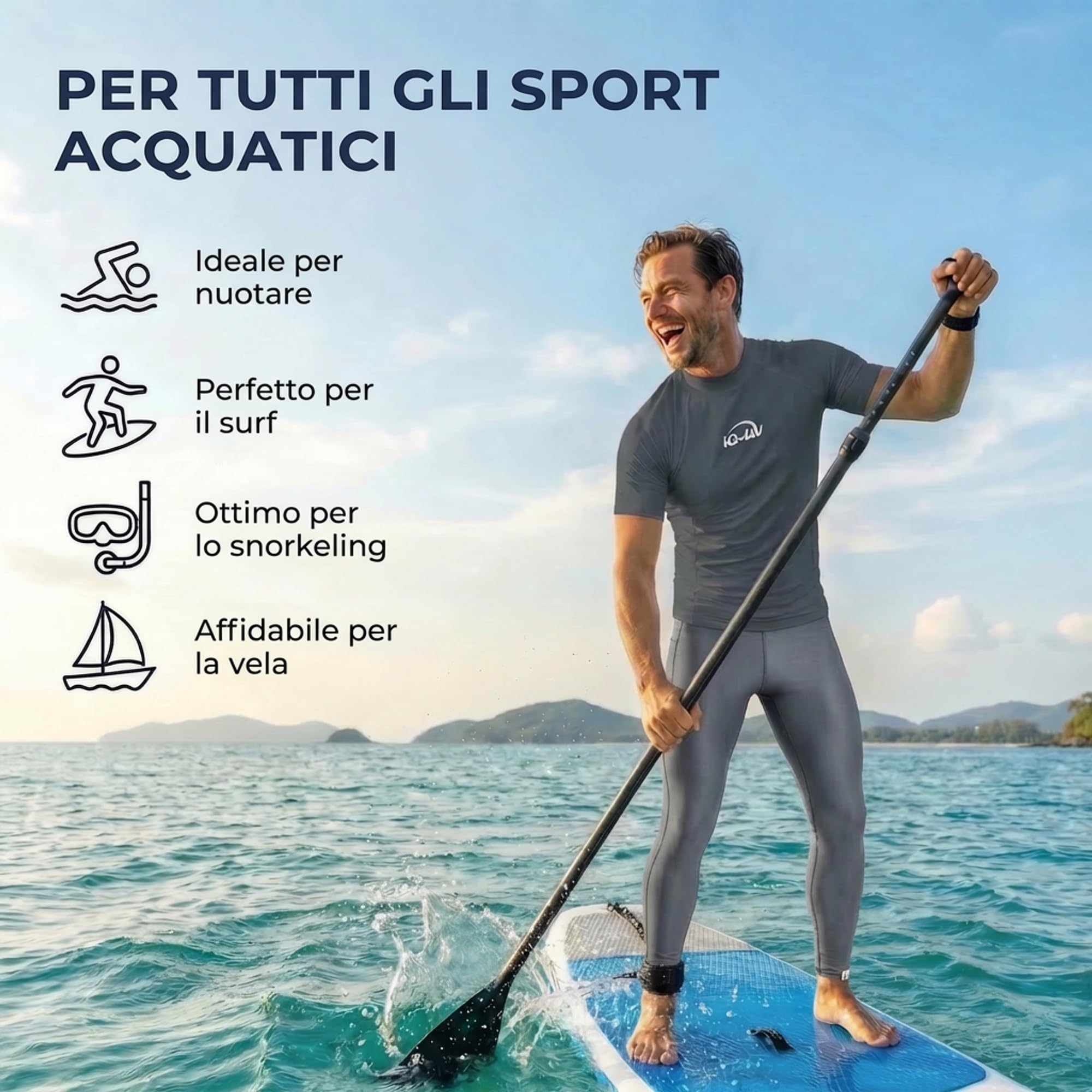 iQ-UV 300 pantaloni da nuoto da uomo