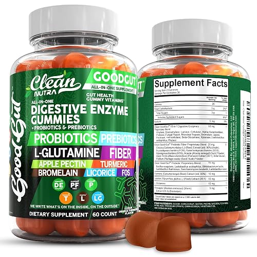 Clean Nutraceuticals Digestive Enzymes with Probiotics & Prebiotics for Digestive