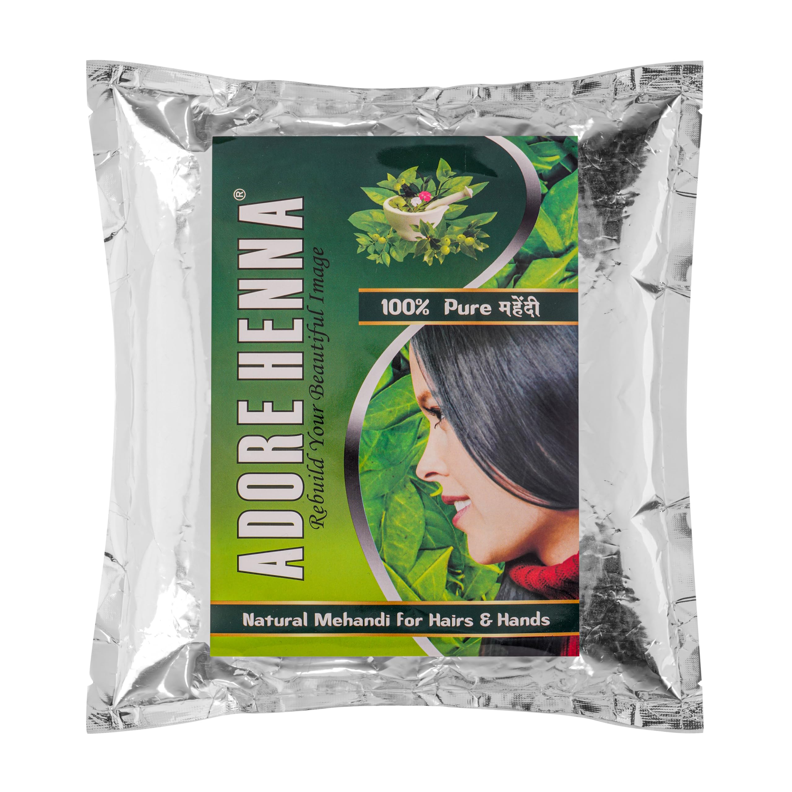 Pure Mehendi 500g | 100% Natural Henna Powder for Hair & Hands | Chemical-Free, Triple-Sifted, Deep Color-image-40