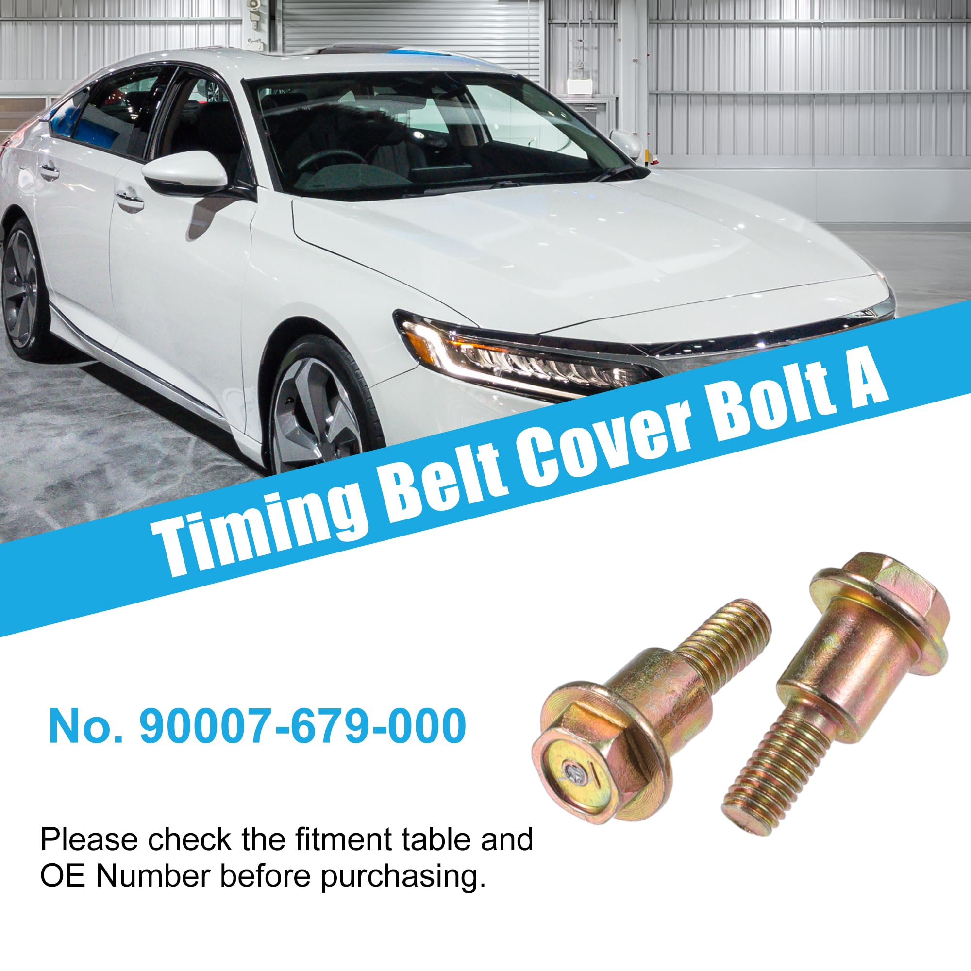Amazon.com: uxcell Timing Belt Cover Bolt a for Honda Accord Civic