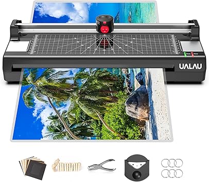 Ualau Laminiergerat A3 A4 A6 7 In 1 Laminierset 13 Zoll Mit 20 Laminierfolien Papierschneider Eckenrunder Tragbarer Laminator Fur Buro Hause Schule Fotos Datei Menu Laminiermaschine Amazon De Burobedarf Schreibwaren